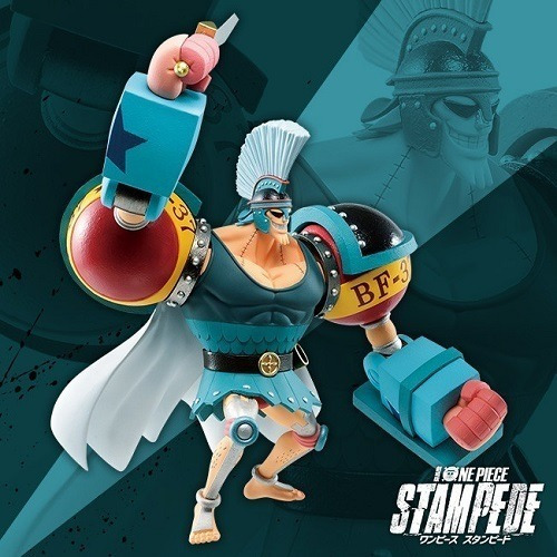 Action Figure One Piece Franky All Star Stampede Original